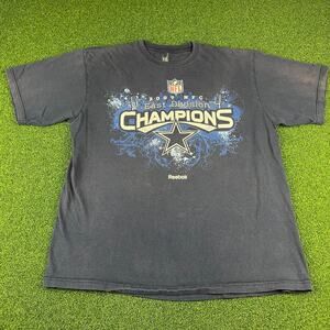 Dallas Cowboys Reebok NFL 2009 NFC East Division Championship T-Shirt Sz XL